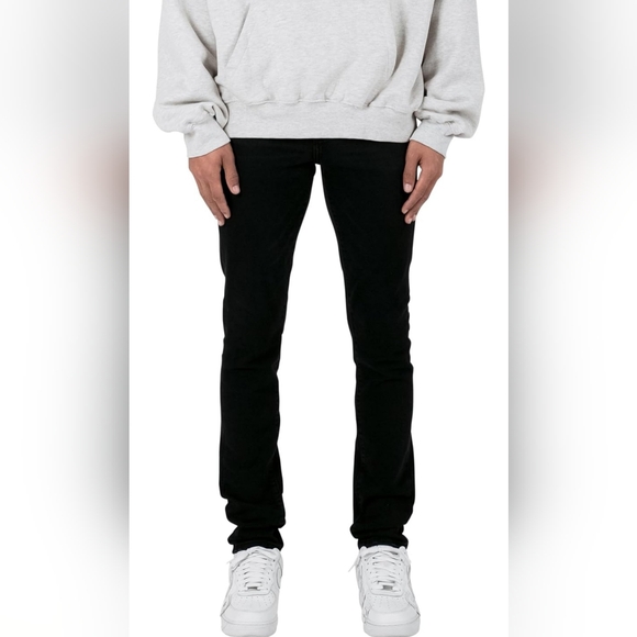 NWT! MNML Black Skinny Jeans for Men 38/30 - Picture 2 of 9